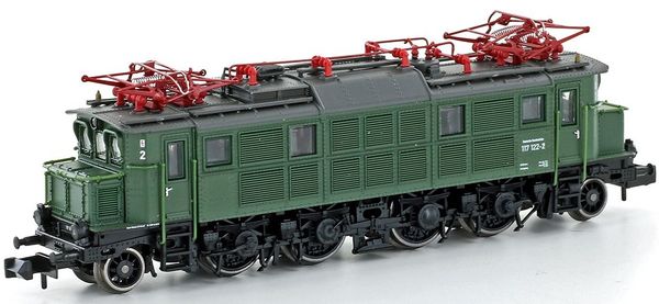 Kato HobbyTrain Lemke H2894S - German Electric locomotive BR E117 122-2 of the DB (Sound)